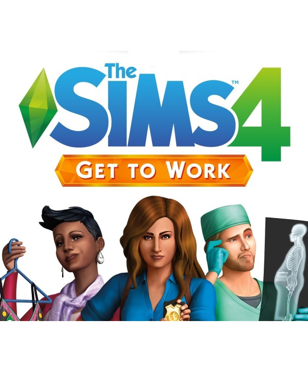 The Sims 4 - Get to Work DLC CZ/RU/PL Languages Only Origin Key GLOBAL
